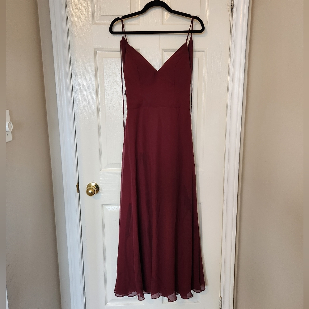 Formal Burgundy dress